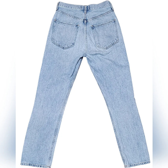 Agolde Riley High Rise Straight Jeans - Picture 6 of 11